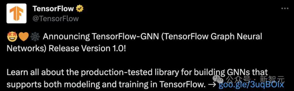 谷歌官宣TensorFlow-GNN 1.0发布：动态和交互采样，大规模构建图神经网络