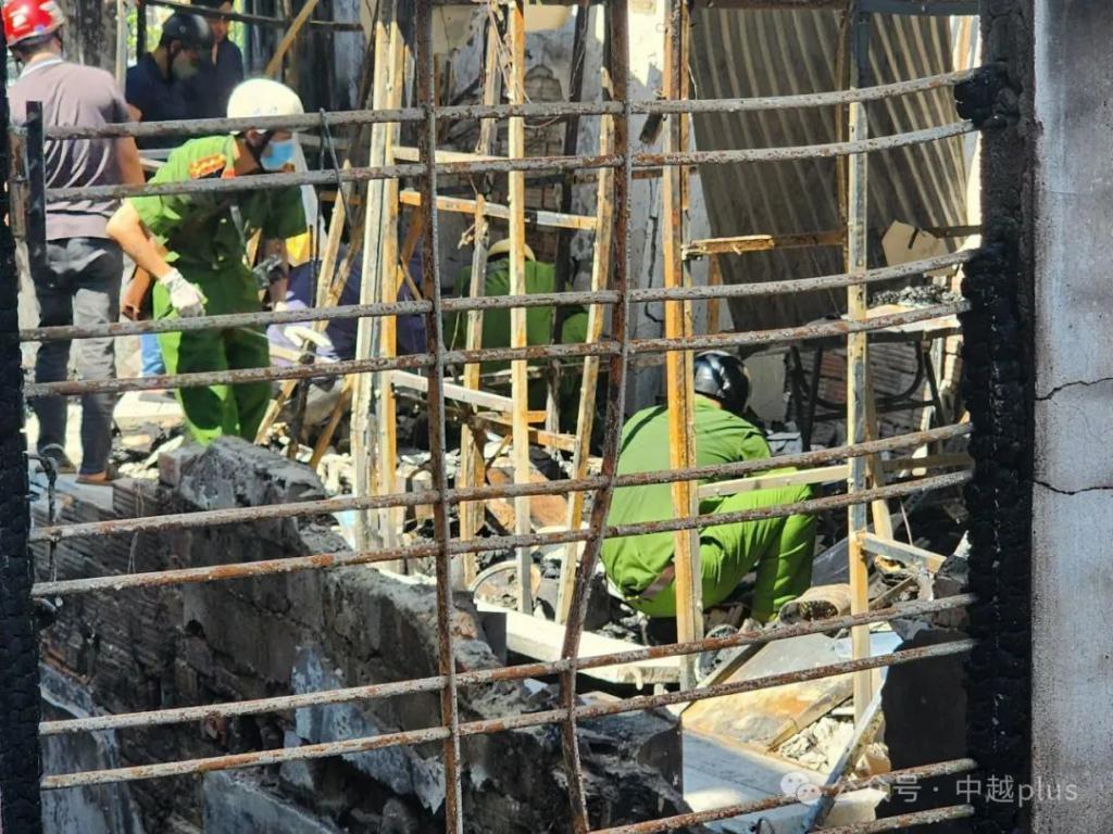 胡志明市一处房屋发生火灾 致4人死亡