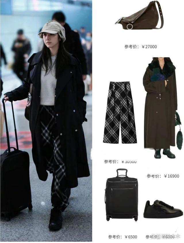 汤唯全智贤出发时装周，两人素颜出镜，汤唯一身行头8万