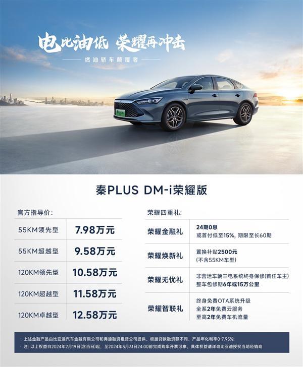 比亚迪开年甩“王炸”！7.98万的“插混双雄”决战合资燃油车