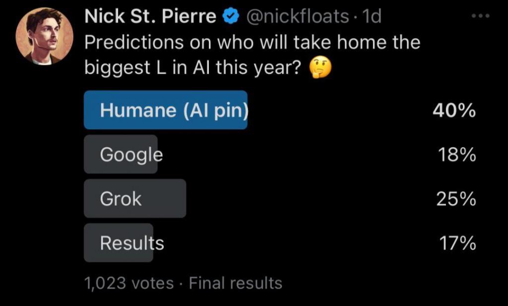 新视频、造话题遇冷，火爆一时的苹果“杀手”Ai Pin会be吗？