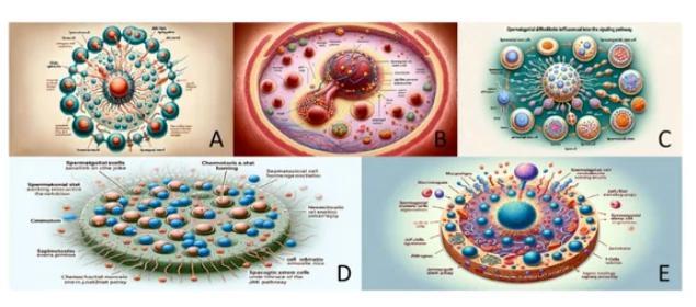 985高校学者用AI生成论文插图，仅发表3天被撤稿！每幅都很荒谬..