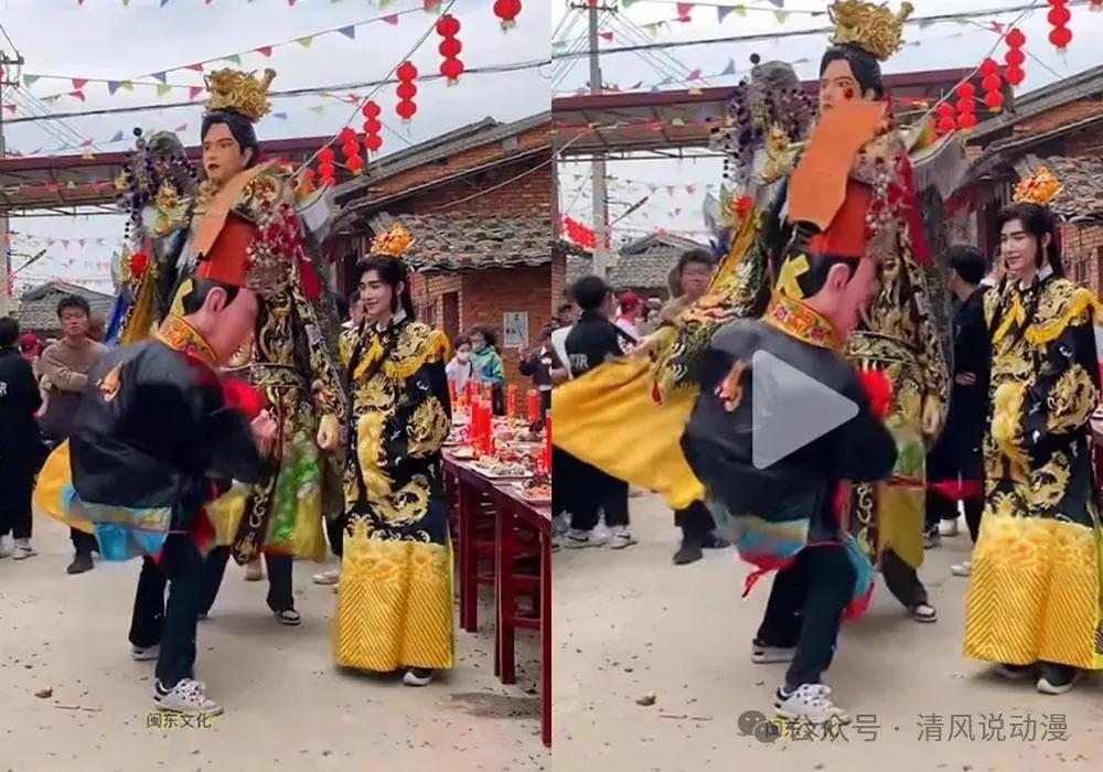 网红cos赵世子抢神明香火被骂惨，网友：刘涛演妈祖还要请示