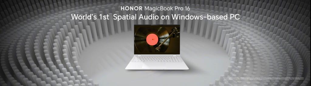 荣耀首款 AI PC：MagicBook Pro 16 笔记本亮相，支持空间音频