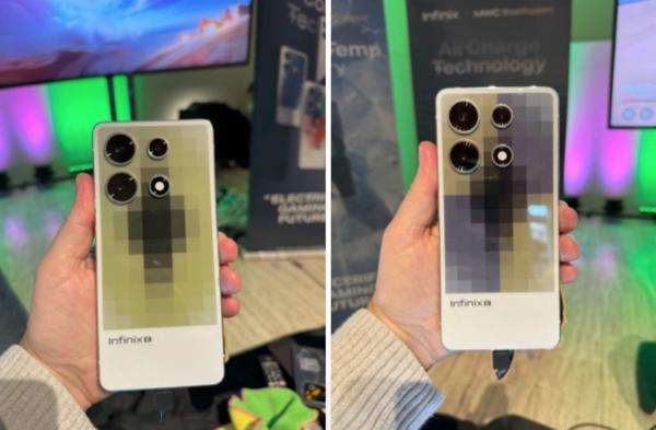 传音Infinix MWC展示手机可变颜色后盖技术 外观自定义