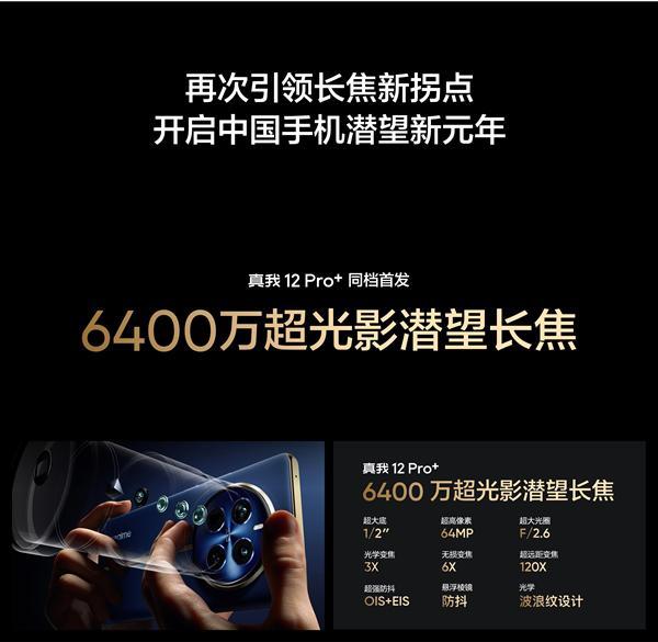 同档影像之王！真我12 Pro 发布：1599元起
