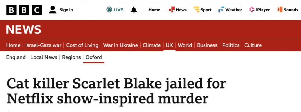 从杀猫到杀人！来自中国的跨性别者在英被判终身监禁