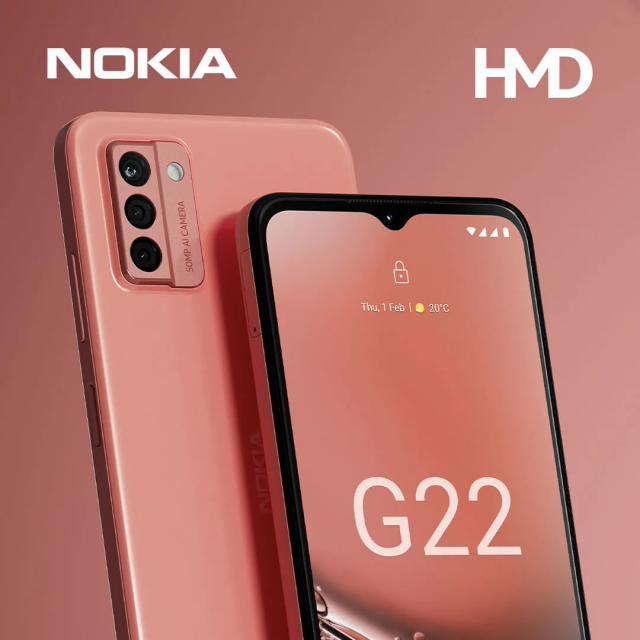 HMD Global 推出诺基亚 G22“桃色版”：配置无改进，售 129 英镑