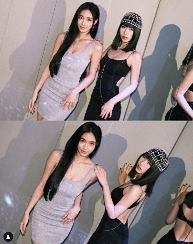 小S两个大女儿秀身材，姐妹相差2岁，遗传妈妈的美貌