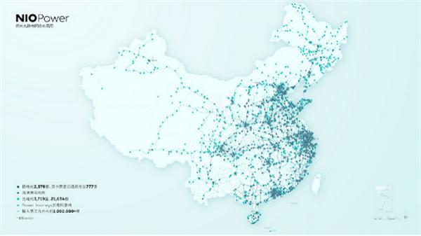 车圈“基建狂魔”！蔚来预计年底将建成3310座以上换电站