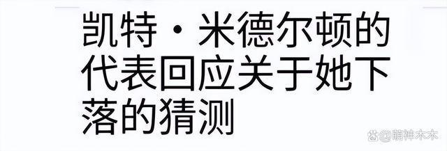 英国王室辟谣凯特王妃离世！头衔发生变化，回应被指敷衍