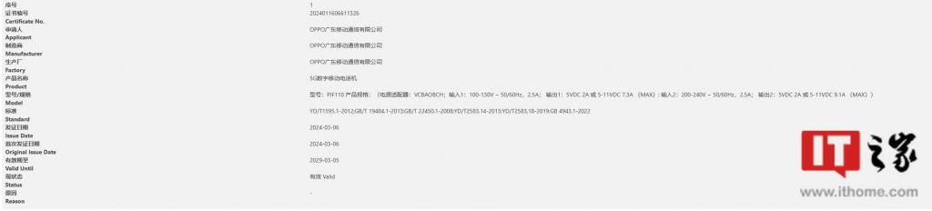 一加 Ace 3V 手机通过 3C 认证，5500mAh 电池   100W 快充