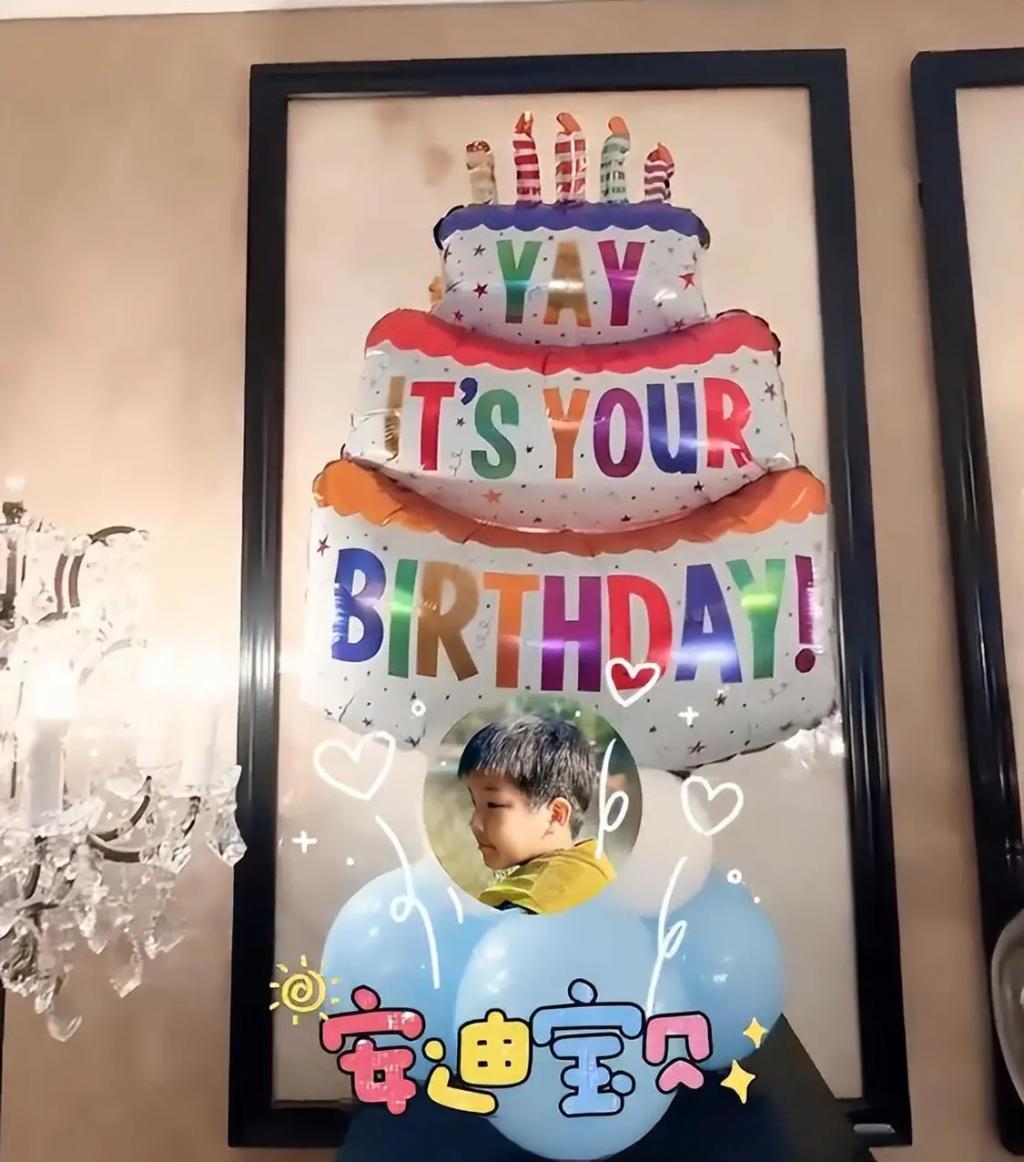 黄圣依高调为儿子庆生，一桌硬菜堪比过年，网友：土豪啊！