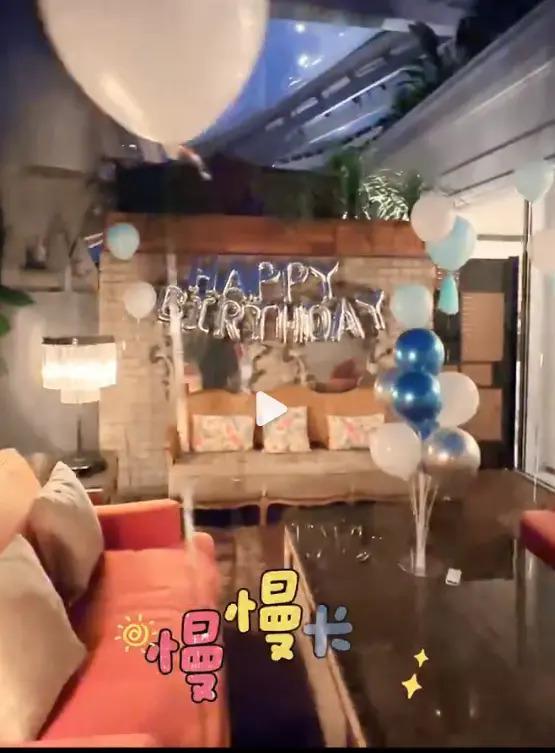 黄圣依高调为儿子庆生，一桌硬菜堪比过年，网友：土豪啊！