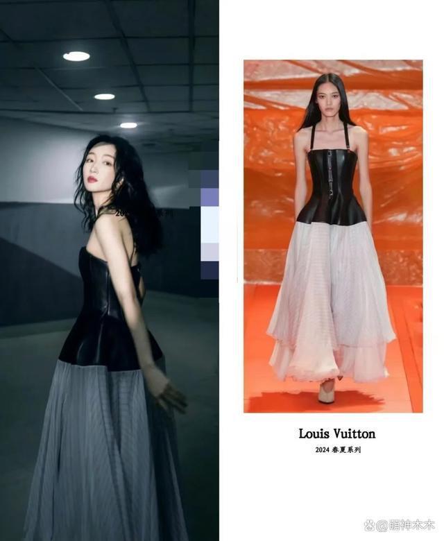 LV大秀代言人待遇：刘亦菲被大咖环绕，周冬雨身旁冷清