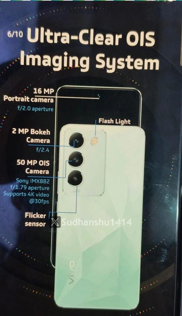 vivo T3 5G 手机渲染图曝光：6.67 英寸屏幕、天玑 7200 芯片