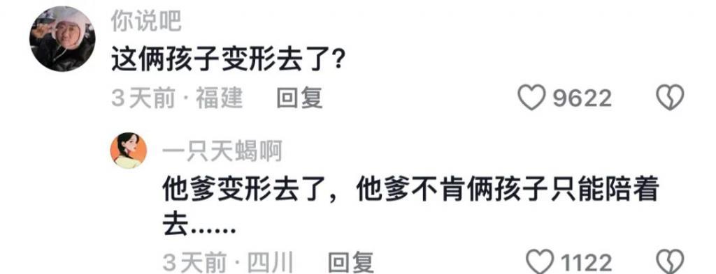 好久不见诺一和霓娜了？这是去参加变形记了？