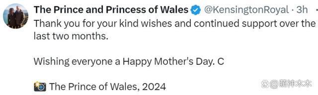 凯特王妃母亲节露面！儿女围绕笑容灿烂，发文感谢大家祝福和支持