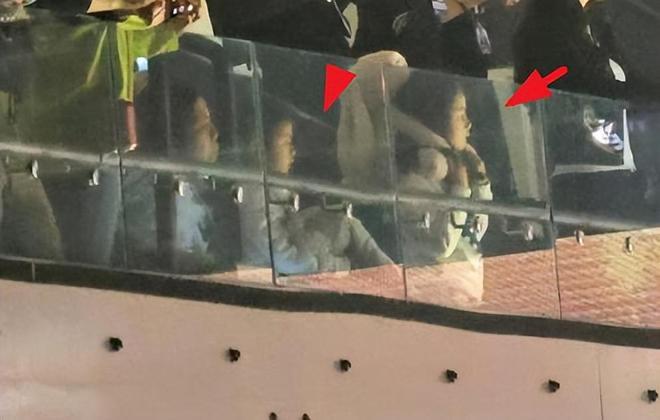 方媛全家助阵郭富城演唱会，2个女儿不停向爸爸挥手