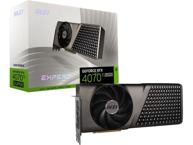 微星将推 Expert 和 Aero 版 RTX 4070 Ti Super 显卡