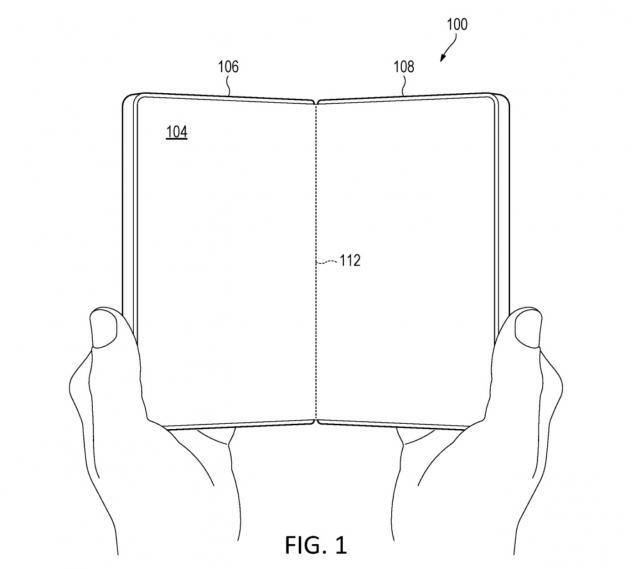 有望为 Surface Phone 铺路，微软为折叠屏手机开发新铰链专利