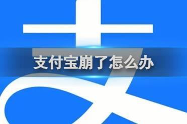 支付宝崩了解决方法